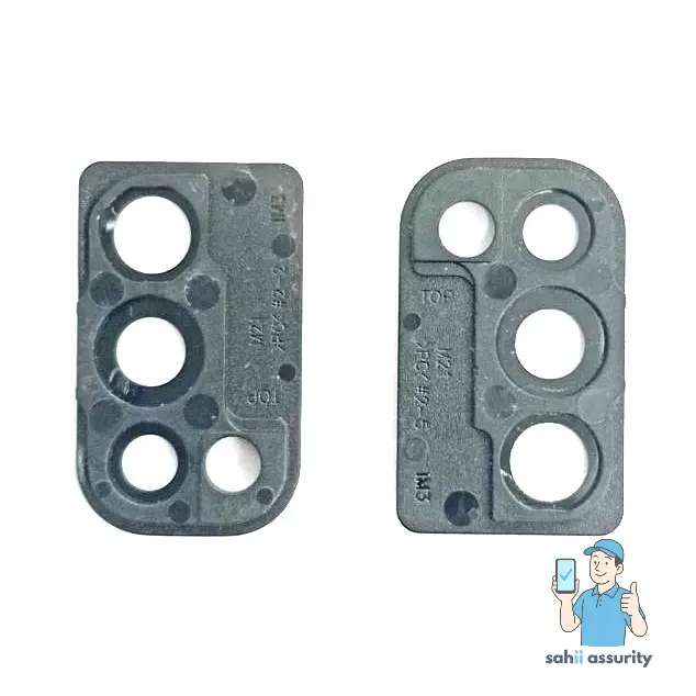 Camera Lens Glass with Frame for Samsung Galaxy M30s White